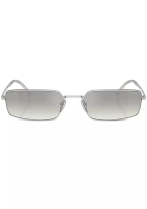 Prada Eyewear Prada PR A60S rectangle sunglasses - Silver