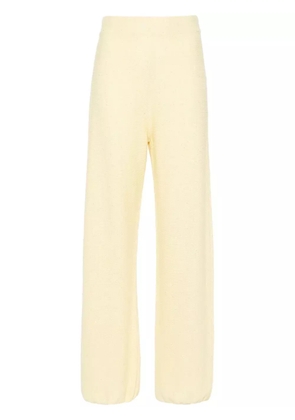 Fabiana Filippi sequin-embellished knitted trousers - Yellow