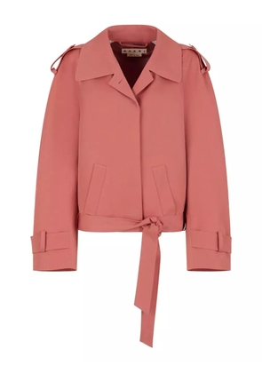 Marni belted jacket - Pink