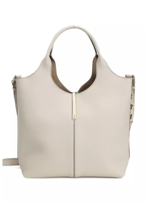 Tod's top-handle leather tote bag - Neutrals