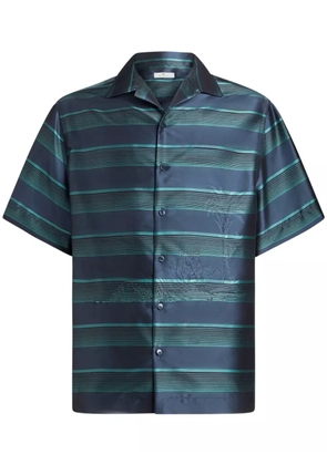 ETRO stripe-pattern shirt - Blue
