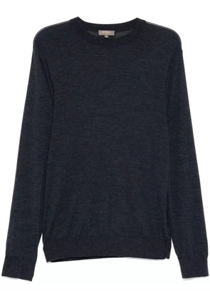 N.Peal Covent FG round neck jumper - Blue