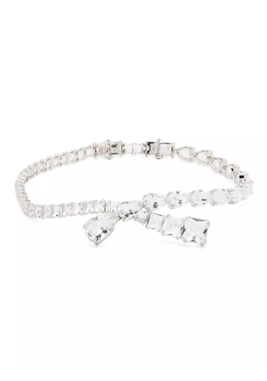 Swarovski Matrix necklace - Silver