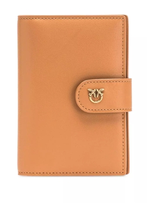 PINKO bi-fold leather wallet - Brown