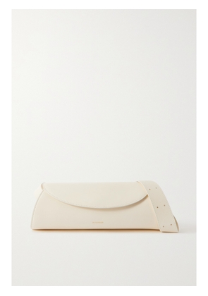 Jil Sander - Cannolo Small Leather Shoulder Bag - Off-white - One size