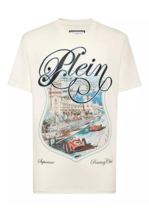 Philipp Plein Racing Car t-shirt - White