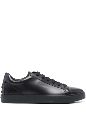Tod's leather lace-up sneakers - Blue