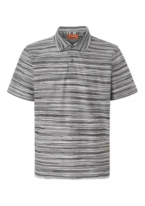Missoni striped polo shirt - Grey