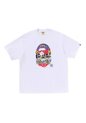 A BATHING APE® graphic-print T-shirt - White
