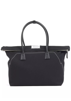 Maison Margiela large 5AC leather tote bag - Black