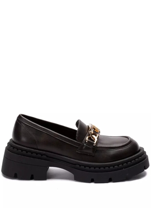 TWINSET Oval T loafers - Brown
