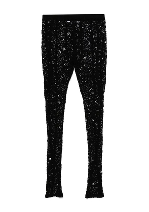 Julius cut-out trousers - Black