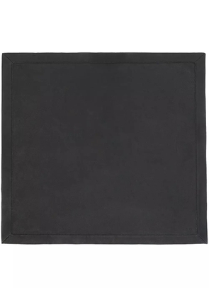 Victoria Beckham logo-debossed leather scarf - Black