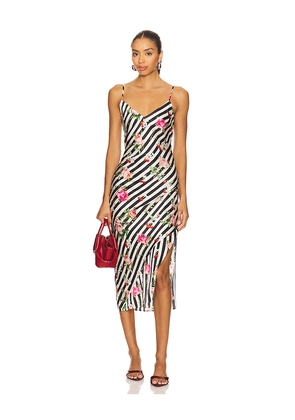 fleur du mal Giselle Rose Slip in Black. Size S. Also in XS.