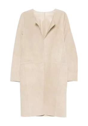 TOTEME suede coat - Neutrals