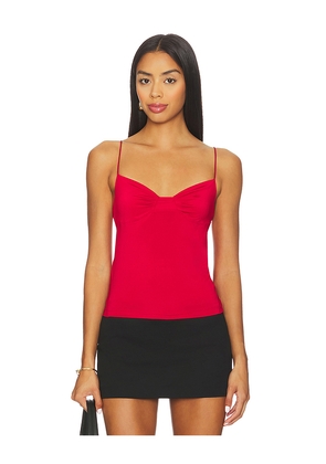 Free People My Way Triangle Cami in Red. Size L. Also in M, S, XL, XS.