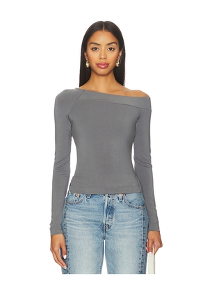 Free People At The After Long Sleeve in Grey. Size L. Also in M, S, XL, XS.