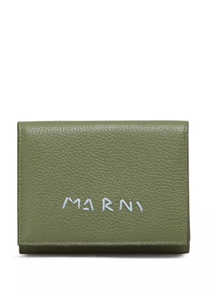 Marni tri-fold wallet - Green