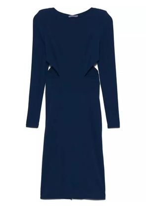 Patrizia Pepe cut-out midi dress - Black