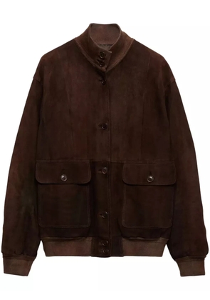 Prada suede jacket - Brown
