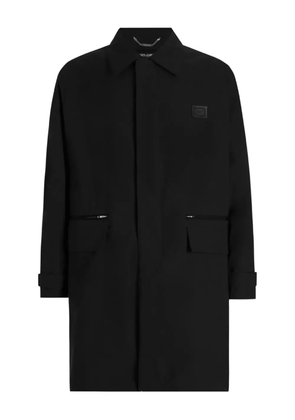 Dolce & Gabbana single-breasted trench coat - Black