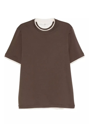 Brunello Cucinelli cotton T-shirt - Brown