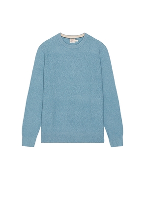 Faherty Jackson Crew Neck Sweater in Blue. Size L. Also in M, S, XL/1X.