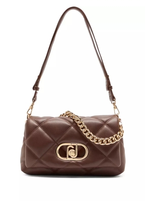 LIU JO medium LaPuffy quilted chain-strap cross body bag - Brown