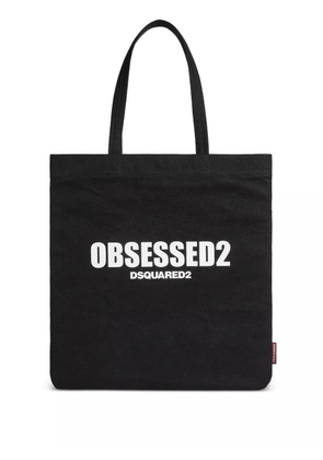 DSQUARED2 canvas tote bag - Black