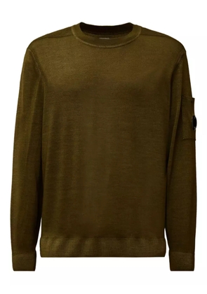 C.P. Company lens-detail sweater - Green