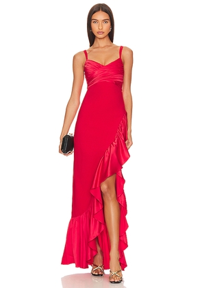 LIKELY Billie Gown in Red. Size 4. Also in 0, 10, 8.