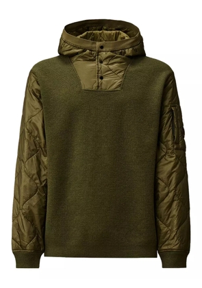 C.P. Company Lens-detail hoodie - Green