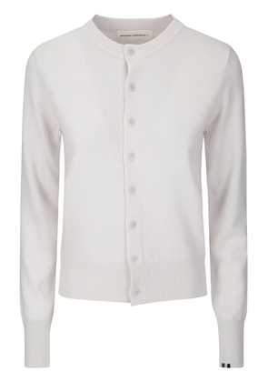 extreme cashmere N°300 Little 2 cardigan - White