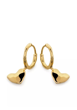Monica Vinader Heart Drop earrings - Gold