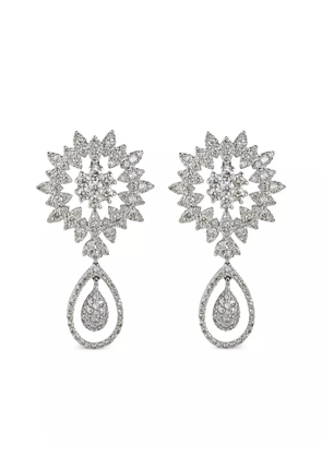 Rewind Vintage Affairs 18kt white gold diamond earrings