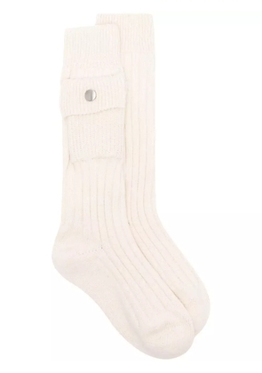 Jil Sander flap-pockets socks - White