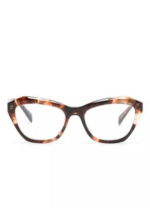 Prada Eyewear tortoiseshell cat-eye glasses - Brown