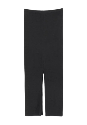 Nanushka low-rise split midi skirt - Grey
