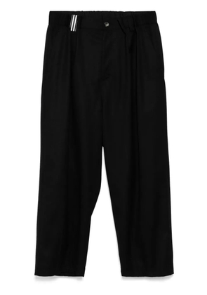 marina yee wool trousers - Black