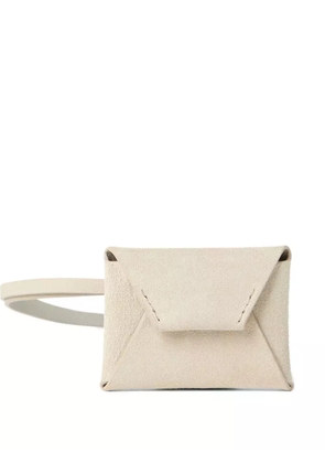 Brunello Cucinelli suede bag charm - Neutrals