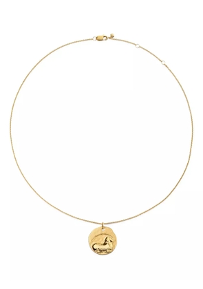 Monica Vinader Zodiac Aries necklace - Gold