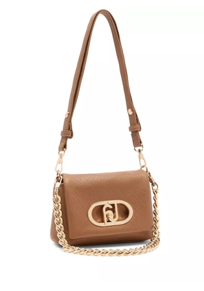 LIU JO small LaPuffy crossbody bag - Brown