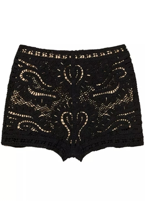 TWINSET knitted shorts - Black