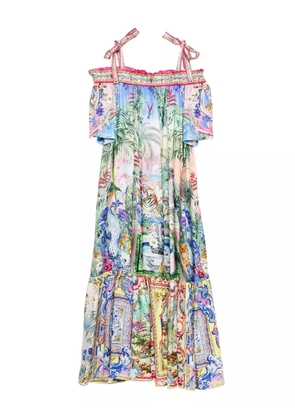 Camilla Spirit Of Santa Maria dress - Blue