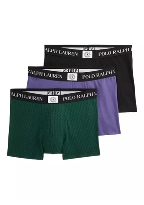 Polo Ralph Lauren logo-waistband boxers (pack of three) - Green