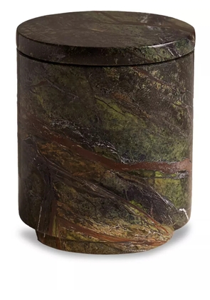 Soho Home Leather & Oud Forest Green Marble candle (250g)
