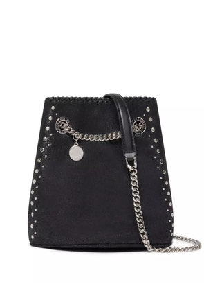Stella McCartney Falabella studded bucket bag - Black