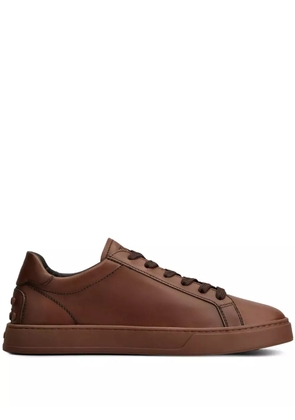 Tod's leather sneakers - Brown