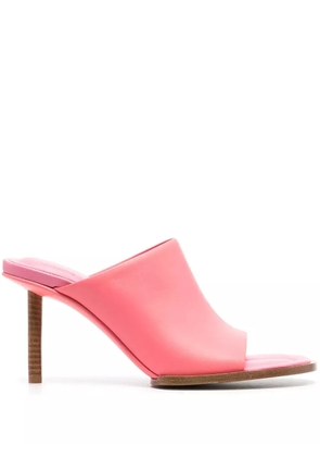 Jacquemus 90mm Les Mules Rond Carré sandals - Pink