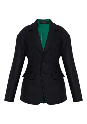 DSQUARED2 two-button wool-blend jacket - Black